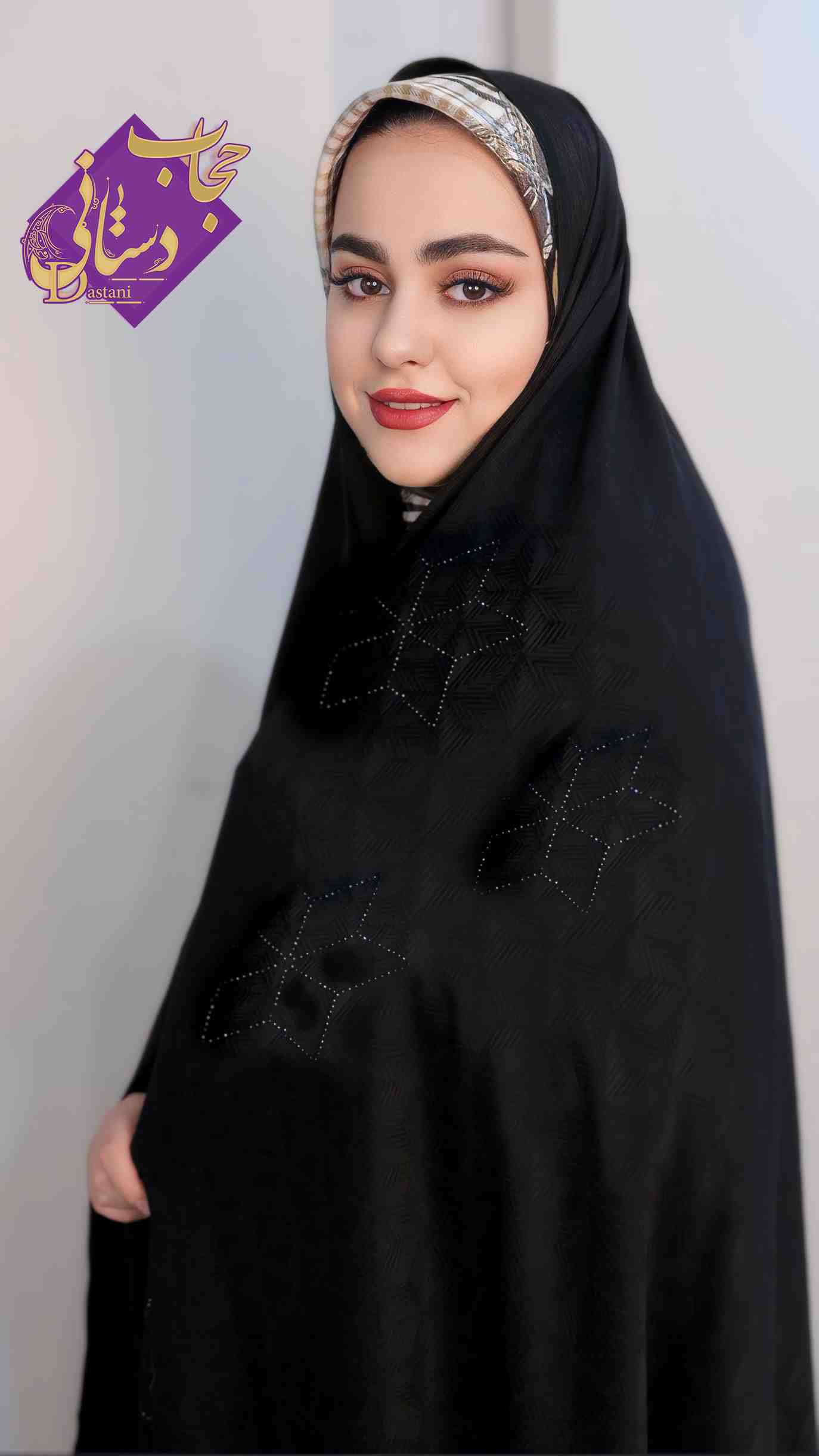 چادر عربی زنانه مشکی