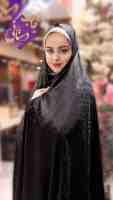 چادر جده زنانه مشکی