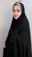 چادر عربی زنانه مشکی